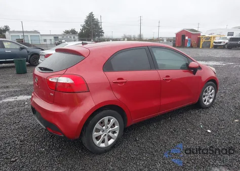 2012 Kia Rio5 Lx from USA, damaged, VIN KNADM5A39C6028728